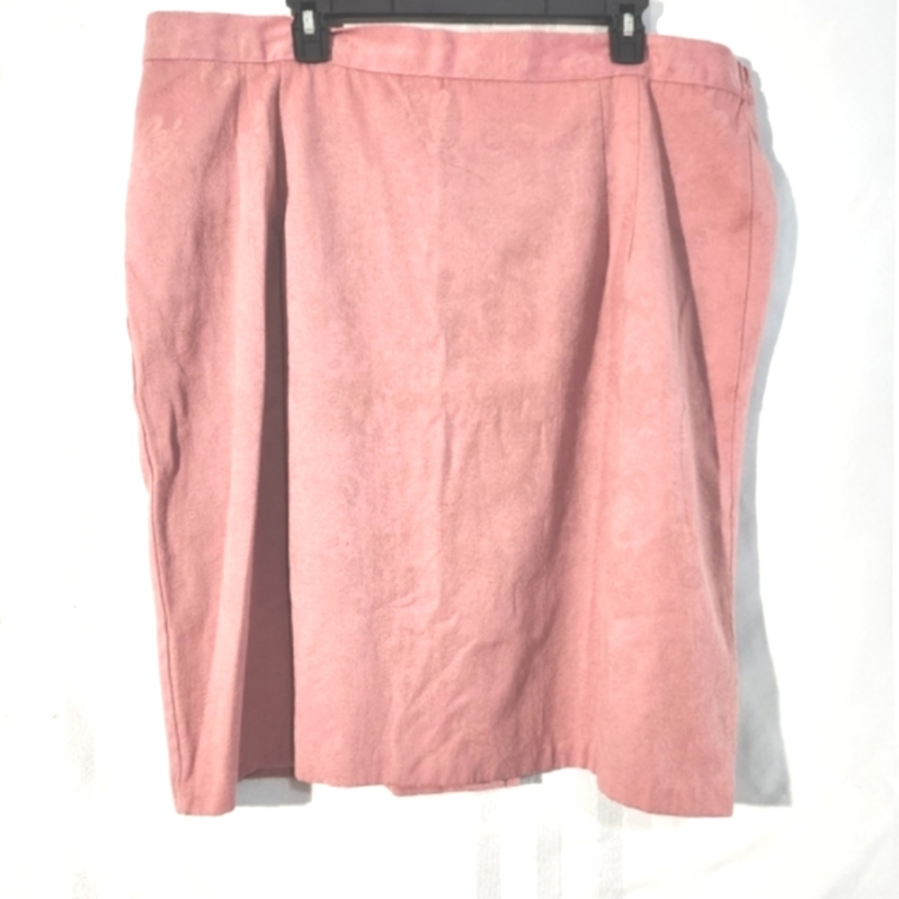 NIKI TAYLOR WOMEN'S VINTAGE PINK SKIRT SIZE 2X